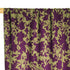 Atelier Jupe - 100% Viscose - Khaki Viscose with Purple Flowers